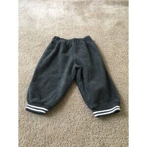 Miniwear Baby Boys Fleece Jogger Pants Size 12 Months Gray